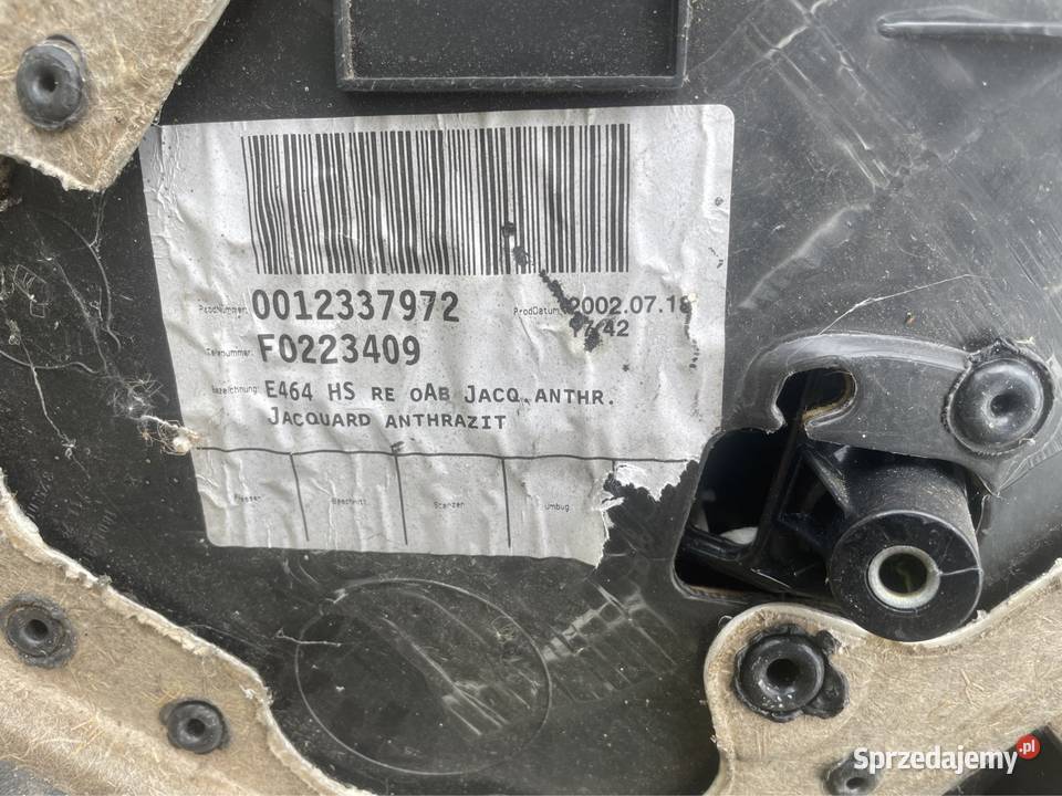 Boczki drzwi BMW E46