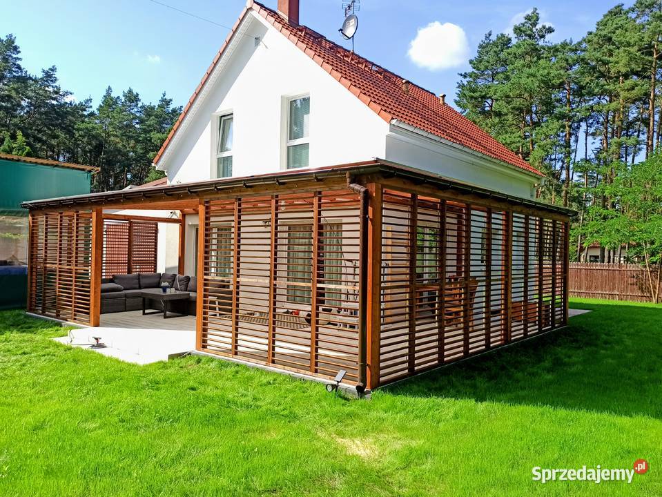 Drewniane Zadaszenie Tarasu Pergola Carport