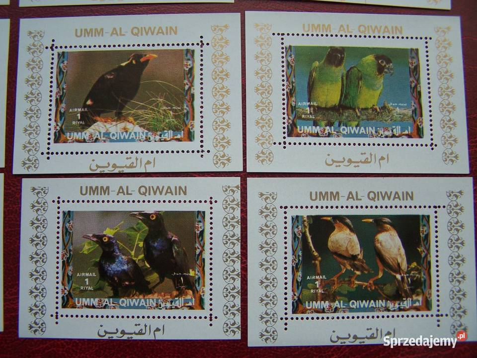 Umm Al Qiwain ZEA 1972 MNH Fauna Ptaki Tychy