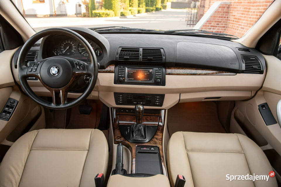 BMW X5 30i 231 Super Stan Opłacona E53 19992006 elektrochrom. lusterko wst. X5 Zwoleń