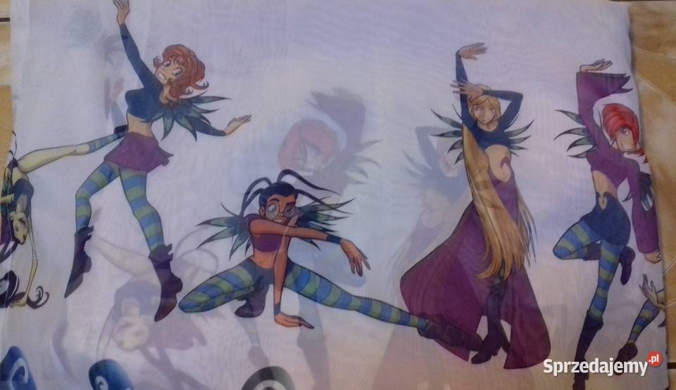 Firanka czarodziejki z Disneya Witch 388x160 biały wielkopolskie Golina