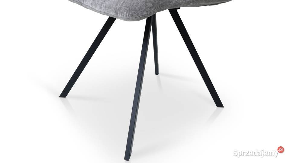 Krzesło Na stalowych nogach we włoskim stylu śląskie