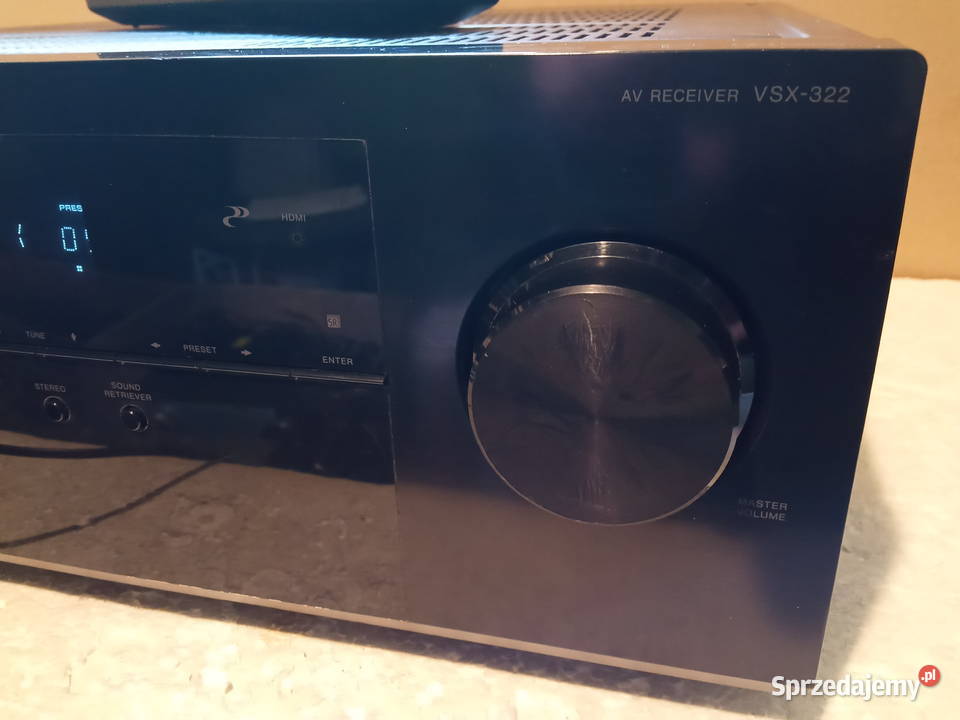 PIONEER VSX322 z pilotem wielkopolskie Poznań sprzedam
