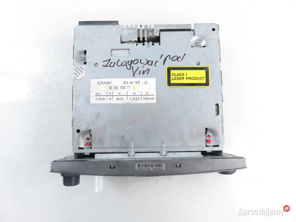 RADIO PEUGEOT 407 6D 7645113392