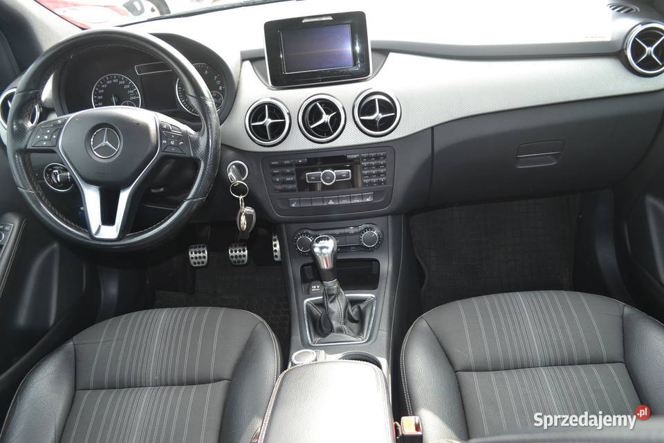 Mercedes B200 zarejestrowany czarny dolnośląskie Zgorzelec