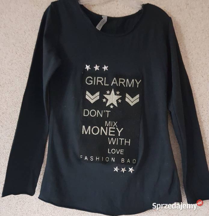 bluzka bluza militarna wojskowa dżinsy spodnie Kielce