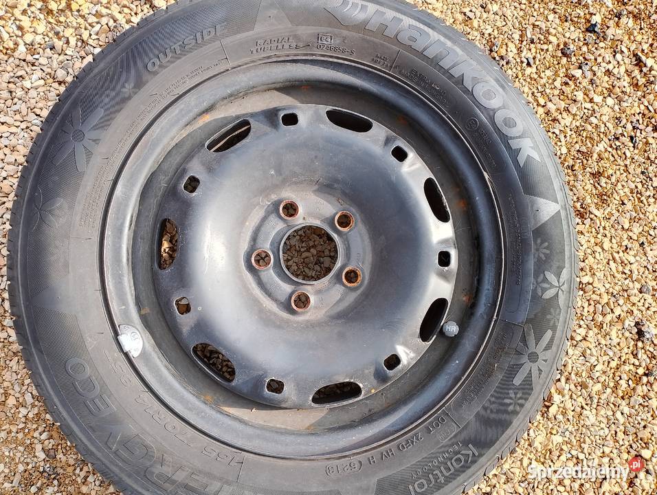 Felgi stalowe z oponami 5x100 volkswagen Jaworzno