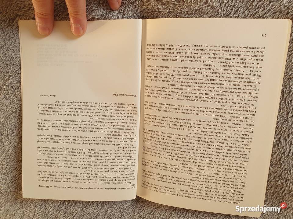 George Orwell Kik 1984 Rok wydania 1989 Gdynia