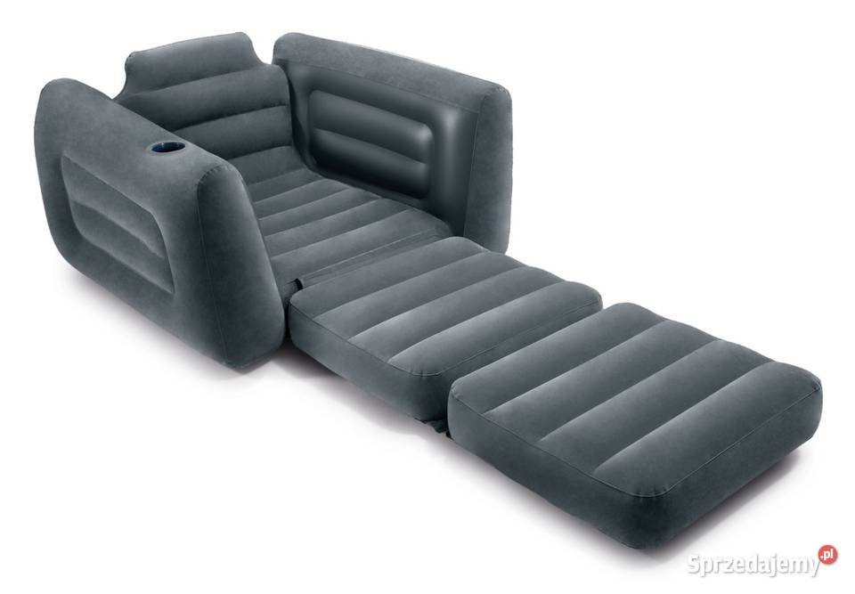 Fotel z funkcją spania materac dmuchany INTEX kujawsko-pomorskie Bydgoszcz