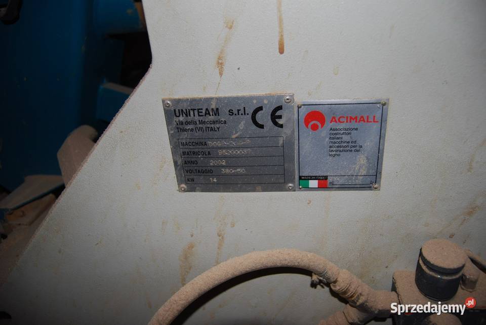 Centrum obróbcze CNC UNITEAM typ DOGE2 4P Suwałki