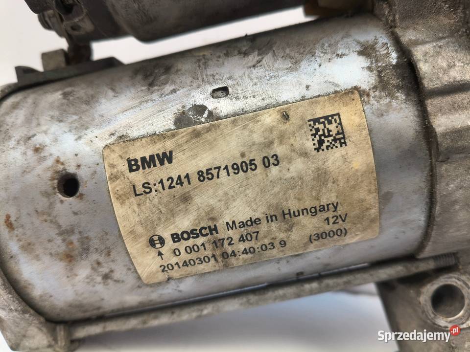 ROZRUSZNIK BMW F10 F11 F30 F31 20 D oryginał lubelskie Chełm sprzedam