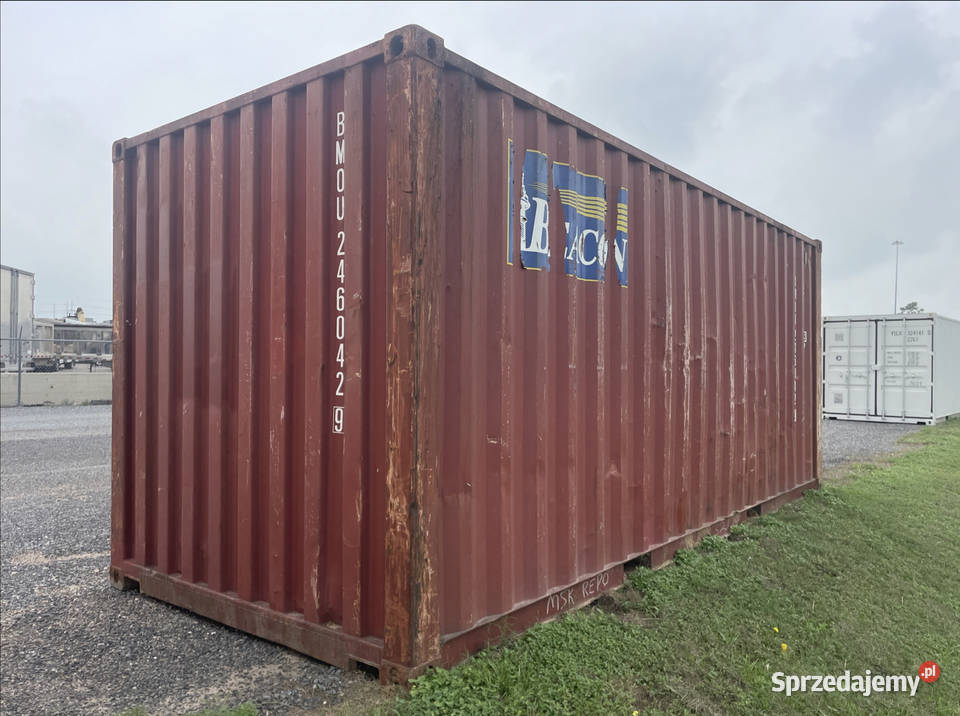 Kontener morski magazynowy 20DV 6 metrowy Łódź