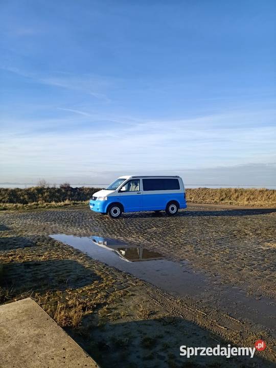 T5 19 TDI z dachem otwieranym i i łóżkiem 2 osób 245km Volkswagen Elbląg