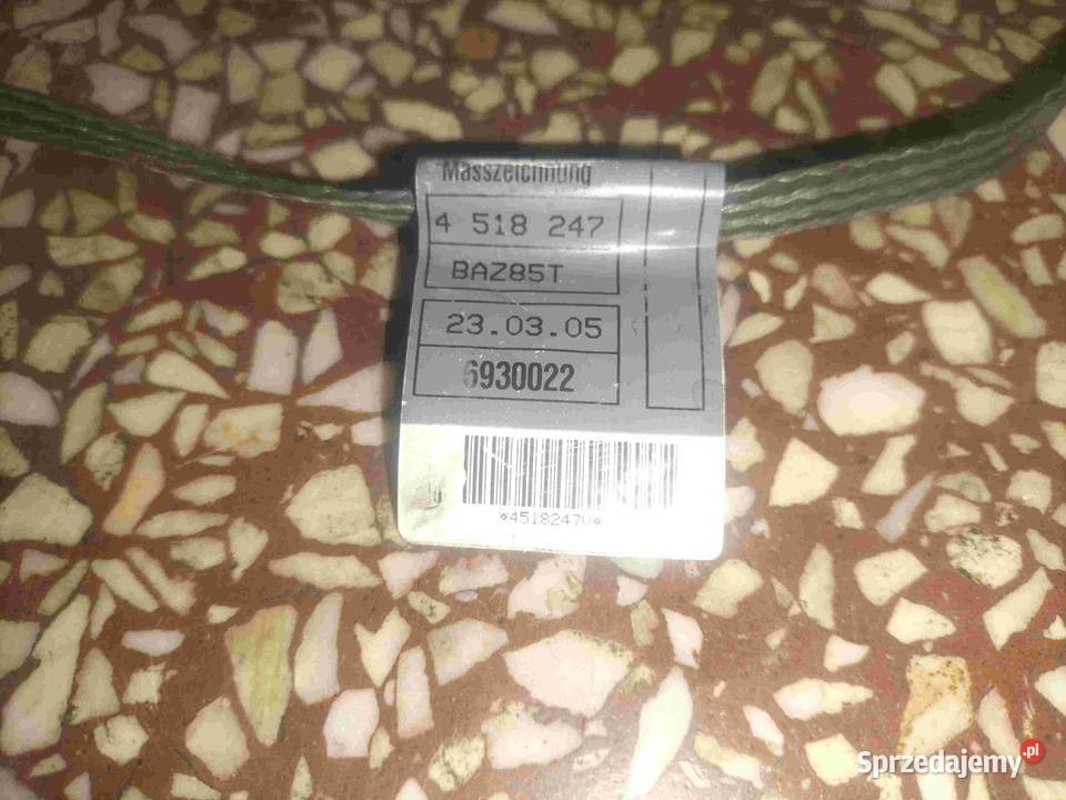 Przewód uziemiający silnik BMW E60 E61 523i 525i śląskie Poręba