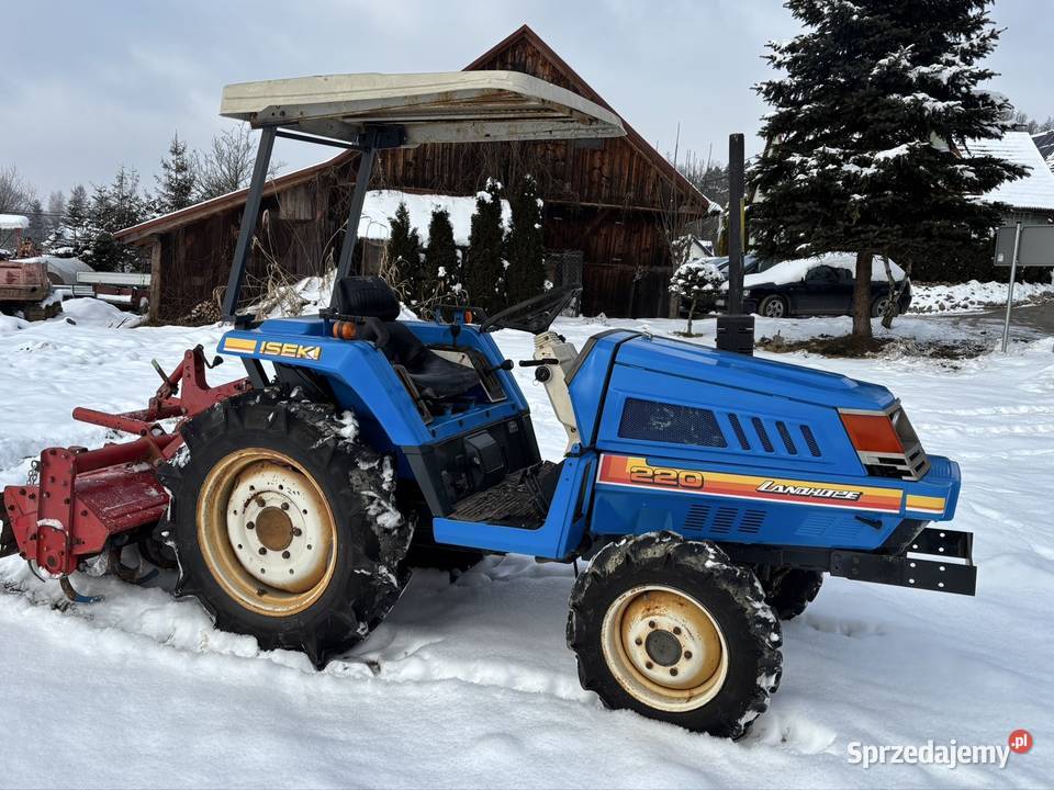 Japoński traktor Iseki tu 220 22 konie 4x4 Dziekanowice