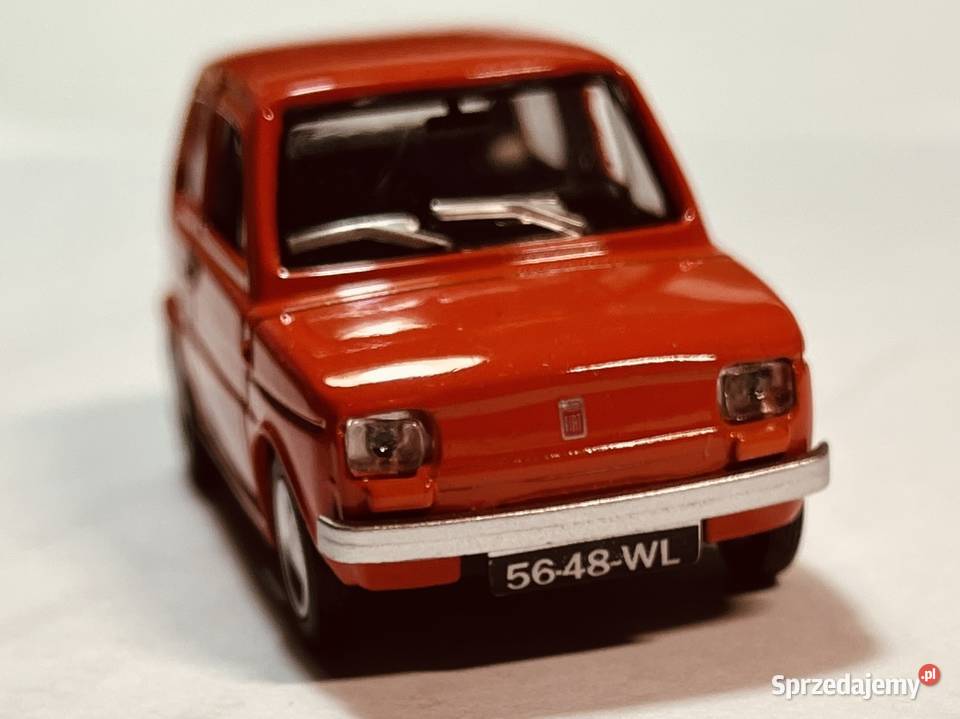 Model Fiat 126p tz Czterdziestolatek Modelarstwo Grudziądz