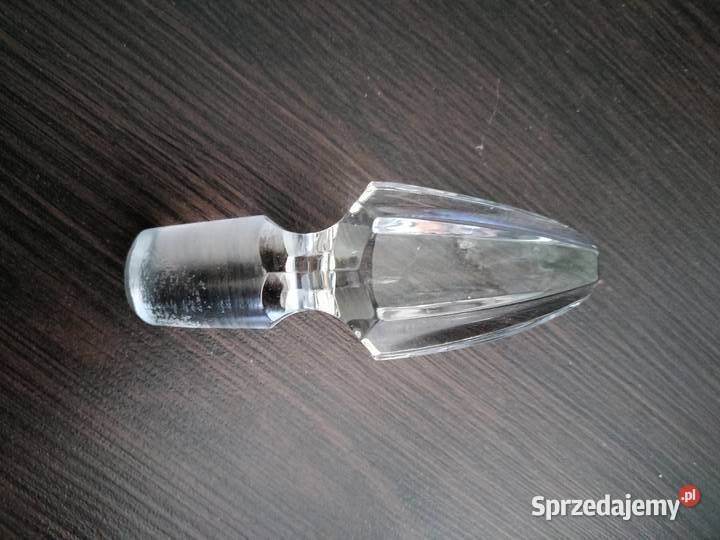 Duży kryształowy korek do karafki Choszczno