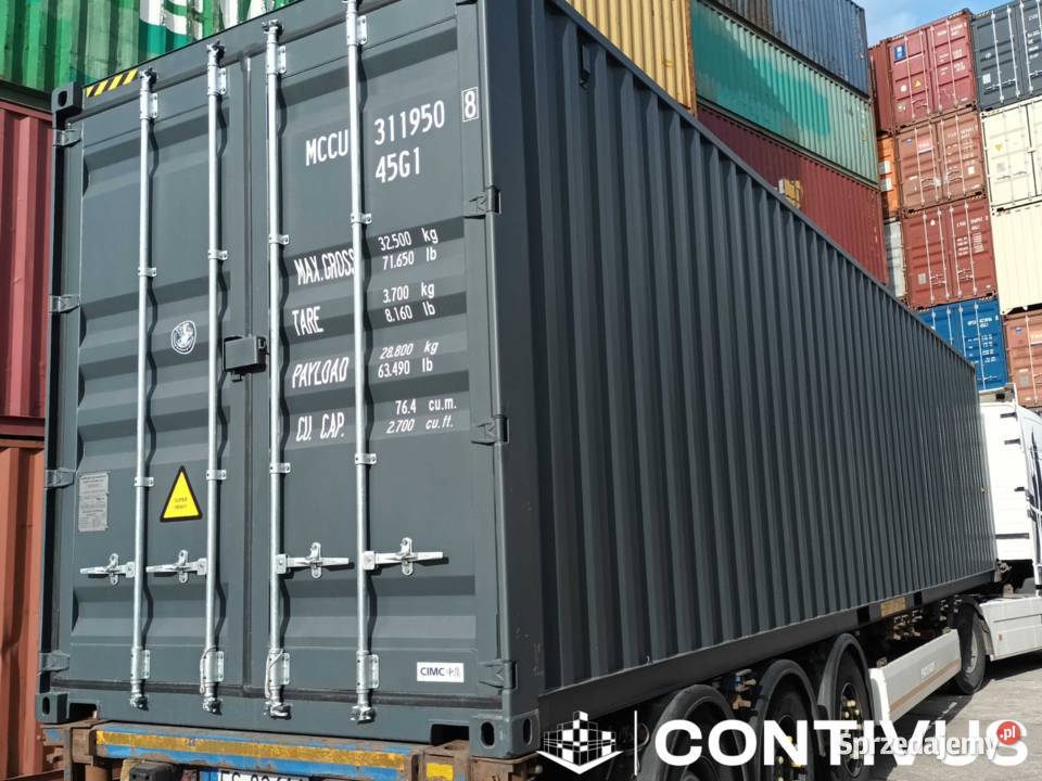 Kontener morski magazynowy 12 metrowy40HC pomorskie