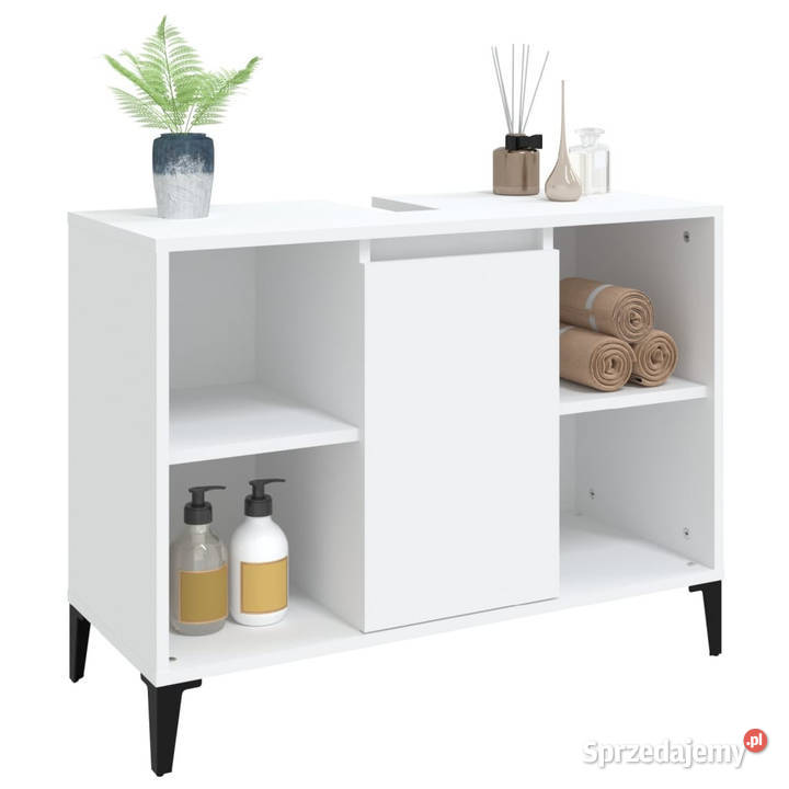 Szafka pod umywalkę biała 80x33x60 WM821292 mazowieckie