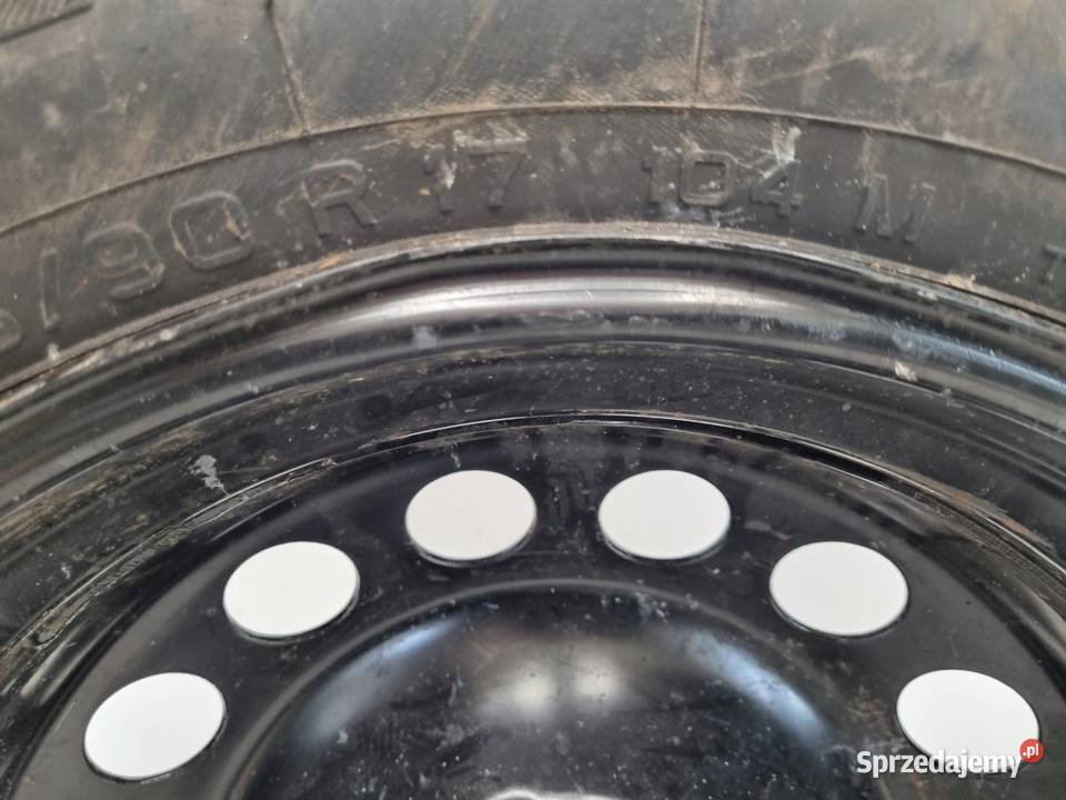 KOŁO DOJAZDOWE 13590 R17 9209872 5x108 sprzedam