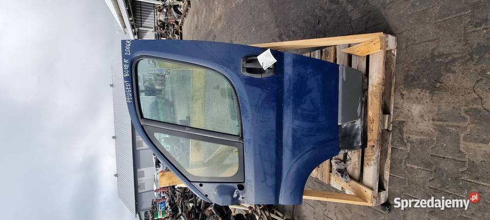 DRZWI LEWE PRZÓD PEUGEOT BOXER II Części samochodowe Lipno