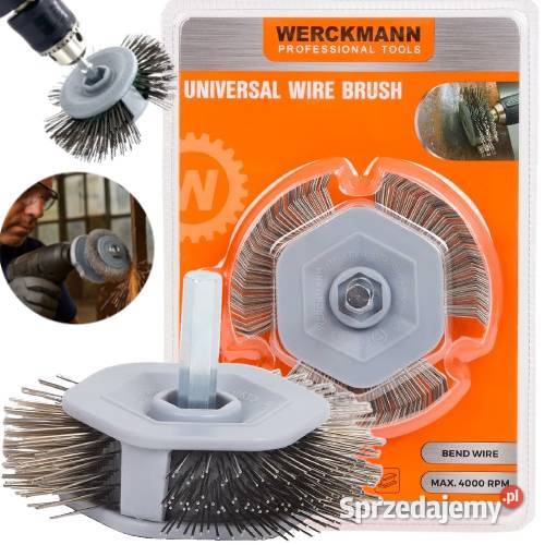 Uniwersalna szczotka druciana Werckmann 100 mm x Rzeszów