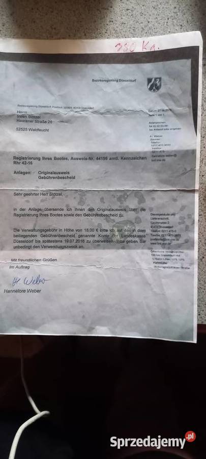 łódź boot Jachcik zaglowy motorowy 55m Bydgoszcz