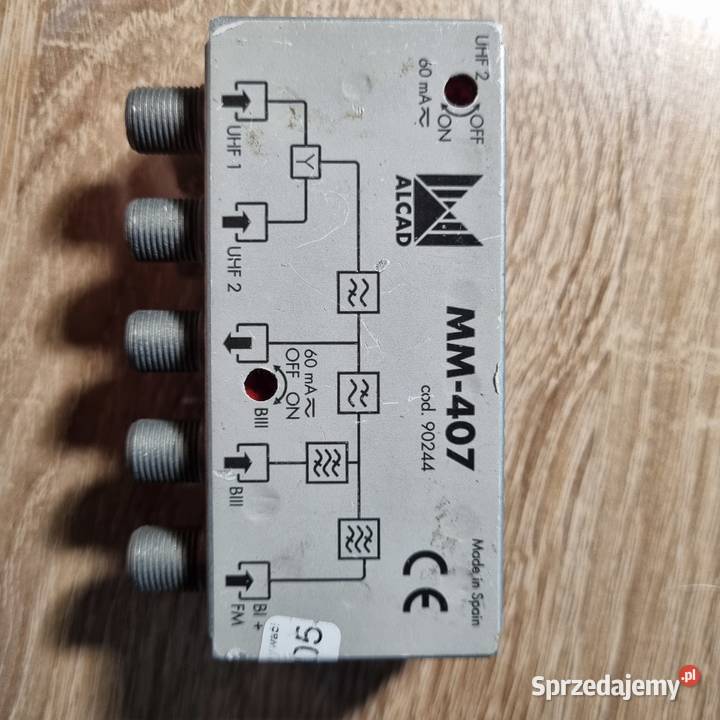 Zwrotnica MM407 BIFMBIIIUHFUHF Radom