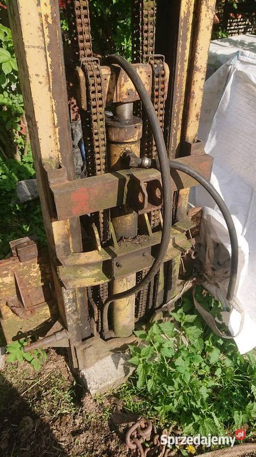 Ładowacz ciągnika maszt rak 3a śląskie Goczałkowice-Zdrój