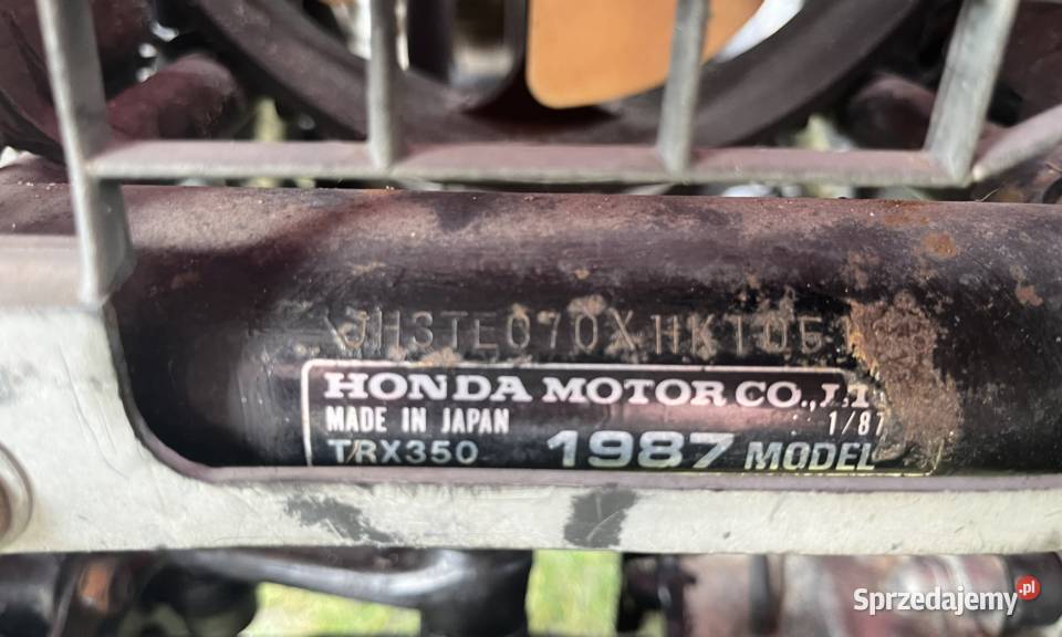 Quad TRX350 1987r podkarpackie Nisko