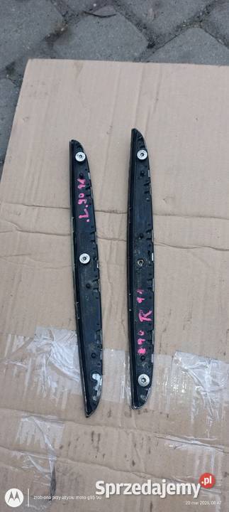 Listwy chromowe maski BMW E90 E91 osobowe Lubin sprzedam