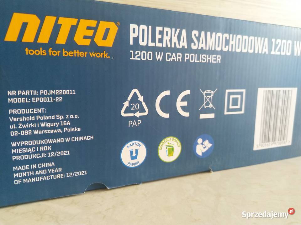 NAJTANIEJ Polerka Samochodowa 1200W 150mm Zabrze sprzedam
