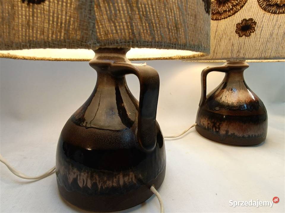 Lampy ceramiczne stojące EEA Leuchten fat lava podkarpackie Tarnobrzeg
