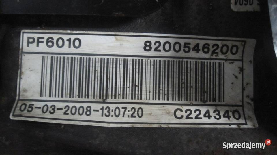 TRAFIC VIVARO 20 DCI M9R786 EURO5 skrzynia osobowe Kielce