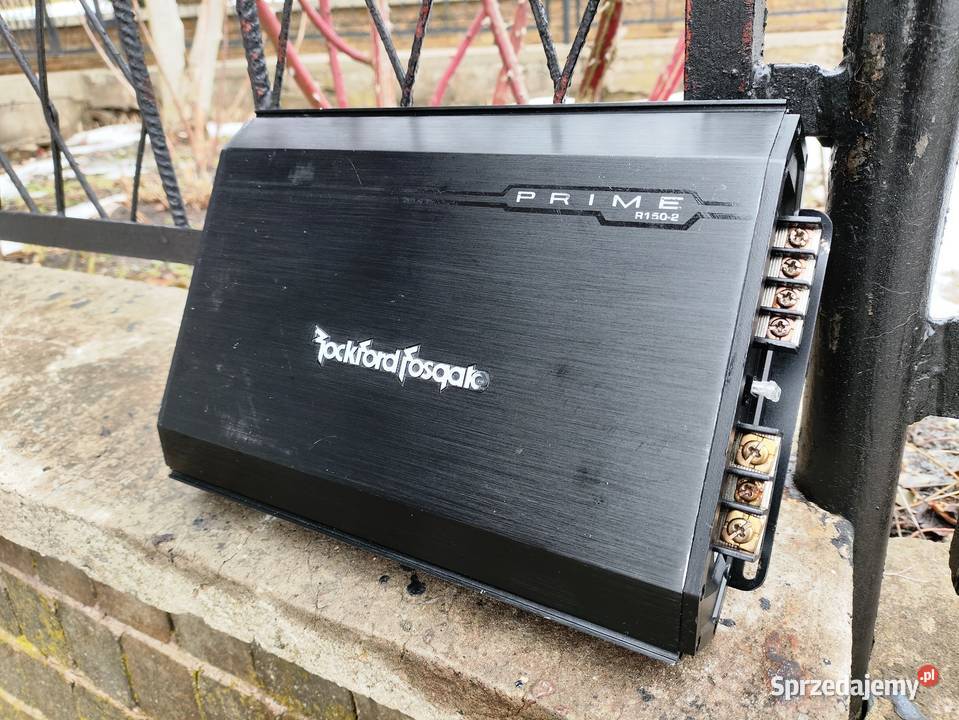 Wzmacniacz samochodowy 2 kanałowy Rockford Niegowonice sprzedam