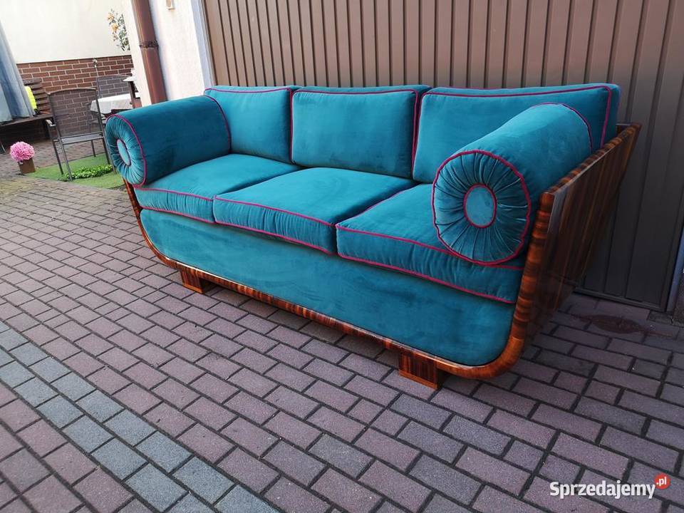 Sofa Kanapa ARTDECO Tulipan Politura Unikat Swarzędz