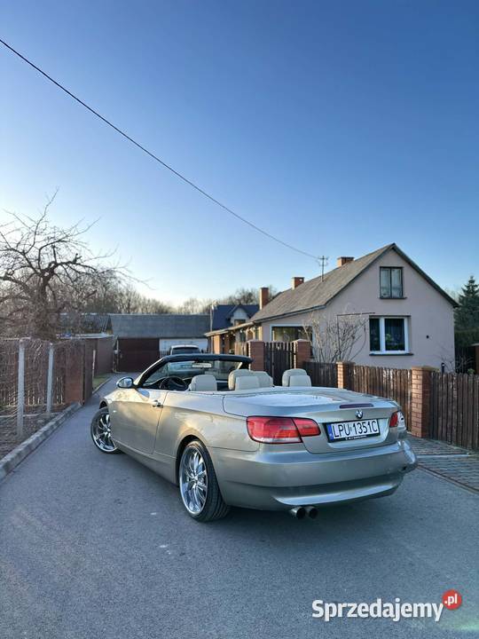 Bmw seria 3 E93 30 benzyna cabrio 218 Puławy sprzedam