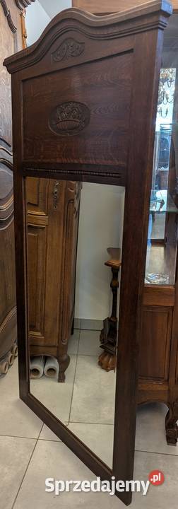 ładne dębowe lustro secesyjnesklep Dąbrowa Dąbrowa Górnicza