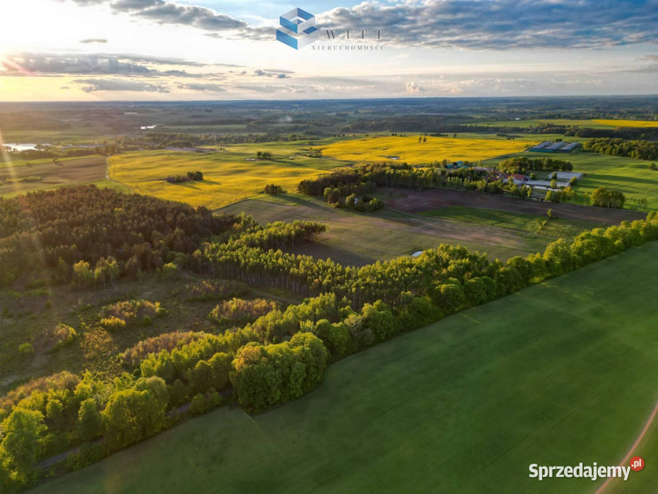 Grunt 1148m2 Mokiny warmińsko-mazurskie