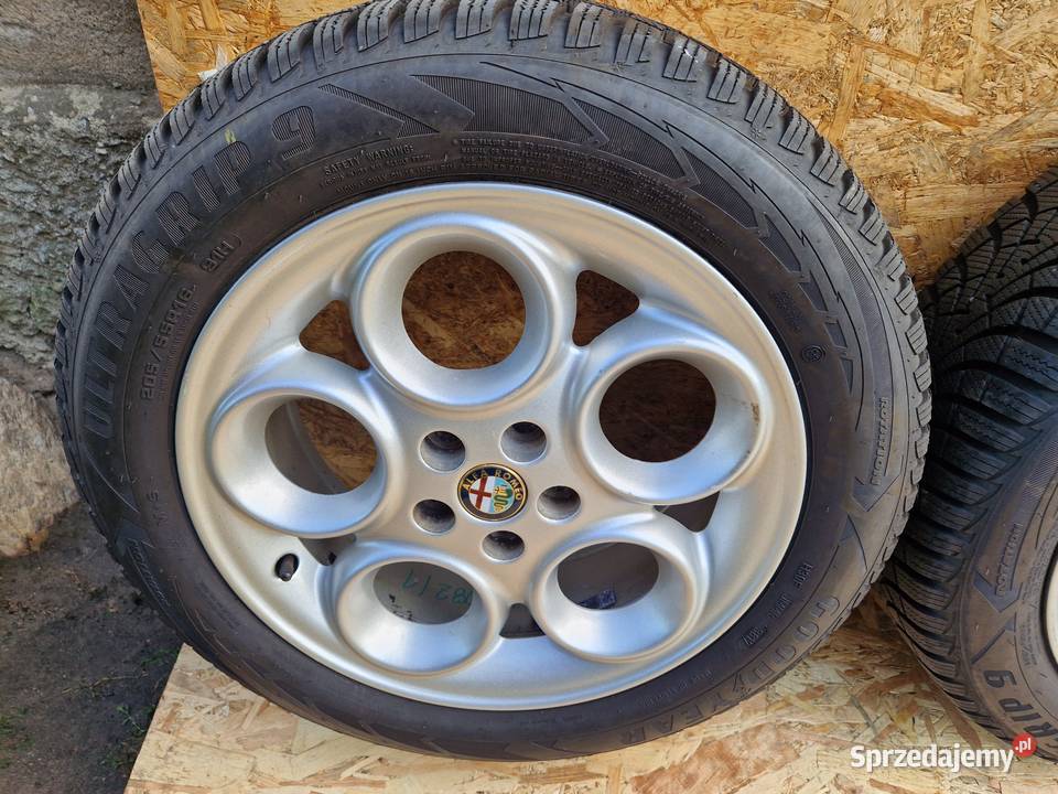 ALFA ROMEO FELGI ALUMINIOWE 16 OPONY 20555R16 wielkopolskie