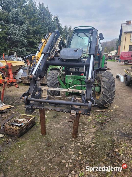 John Deere 105 z turem samopoziomującym tuz Puławy