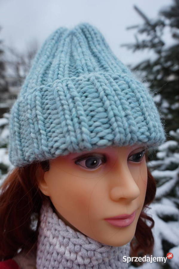 Czapka beanie HIT handmade zakładka Uniseks Kraków