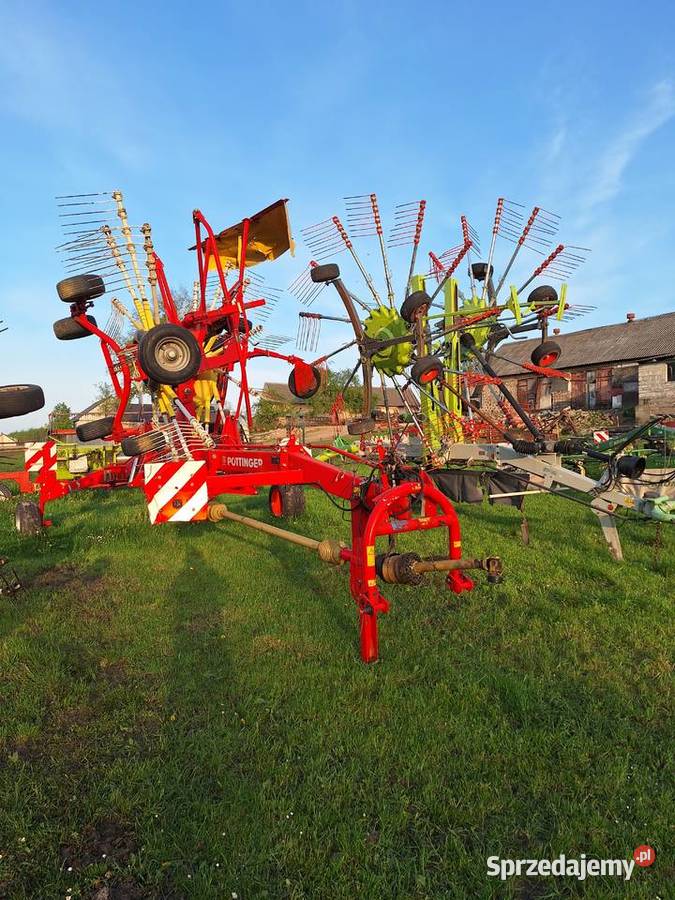 Zgrabiarka dwukaruzelowa Pottinger Krone claas podlaskie