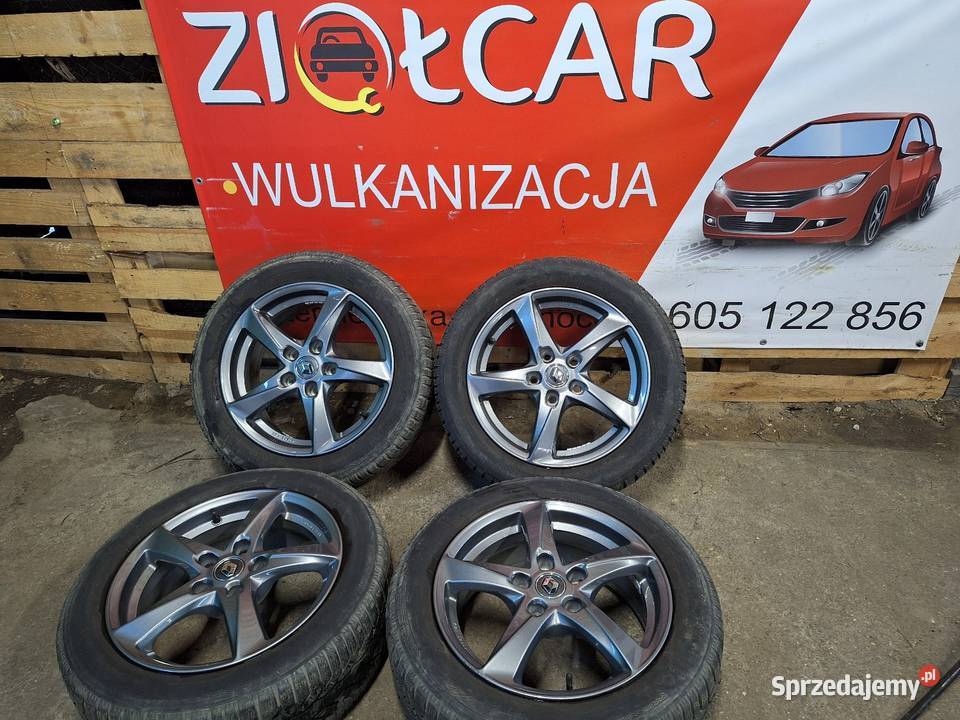 Alufelgi 5x1143 16 ET41 RENAULT aluminiowe Choceń sprzedam