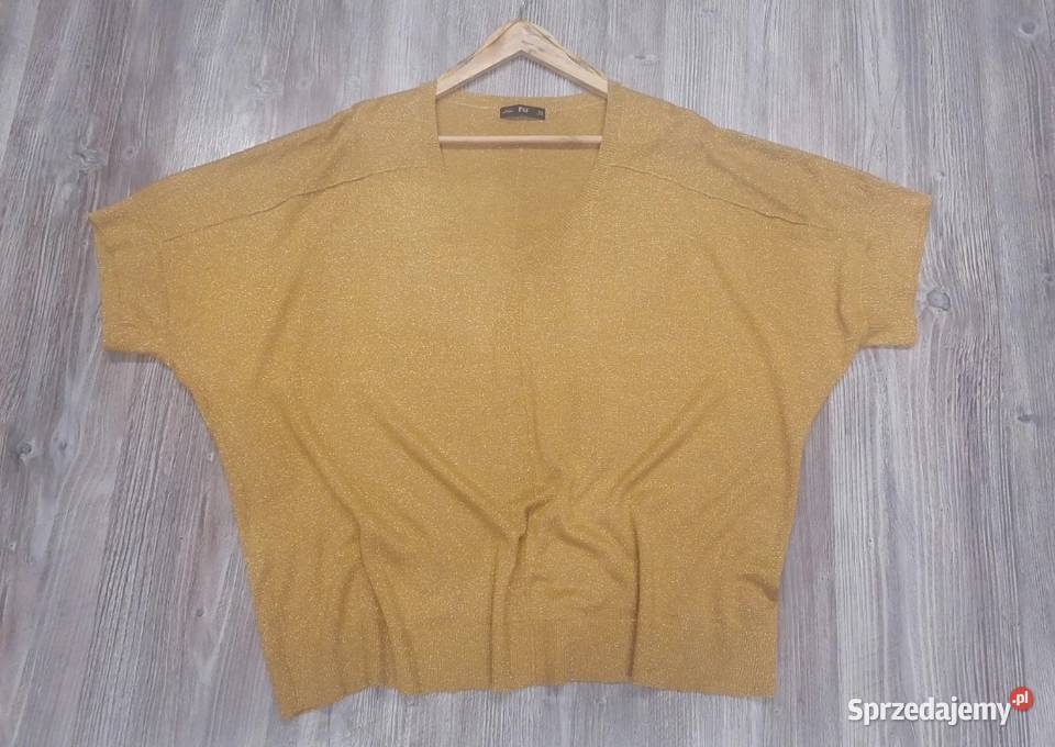 Bluzeczka w kolorze miodowym 4XL48