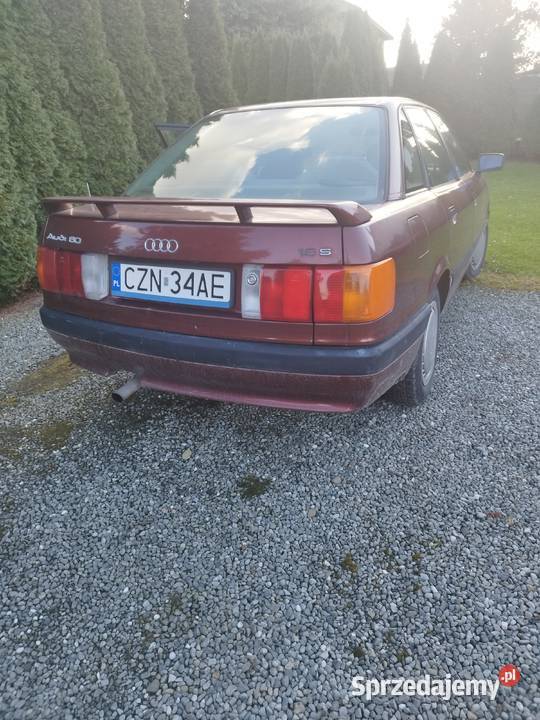 Audi 80 B3 18s Bendzyna LPG Samochody osobowe śląskie Pisarzowice