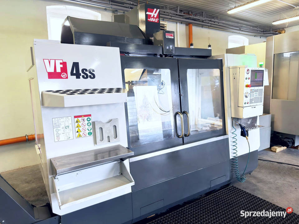 Frezarka CNC HAAS VF4SS 2018r NOWA z Niemiec Biznes i Przemysł lubuskie Zabór
