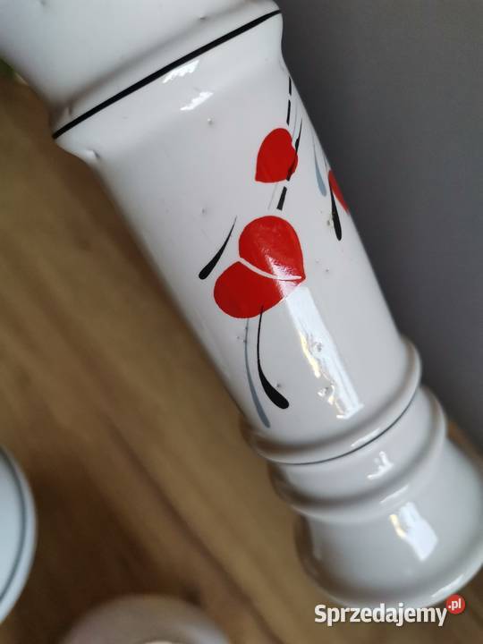 Stary świecznik wazon filiżanka porcelit Katowice