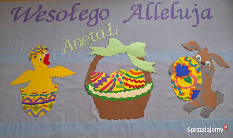 Dekoracje na Wielkanoc z brystolu Pozostałe