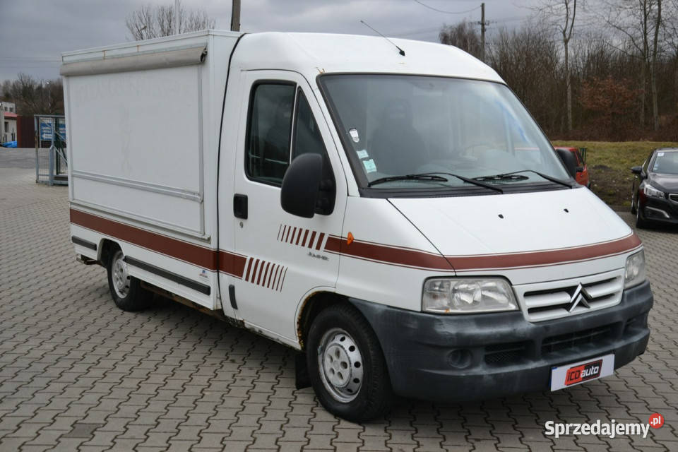 Citroen Jumper sklep food truck witryna pieczywo diesel Kęty